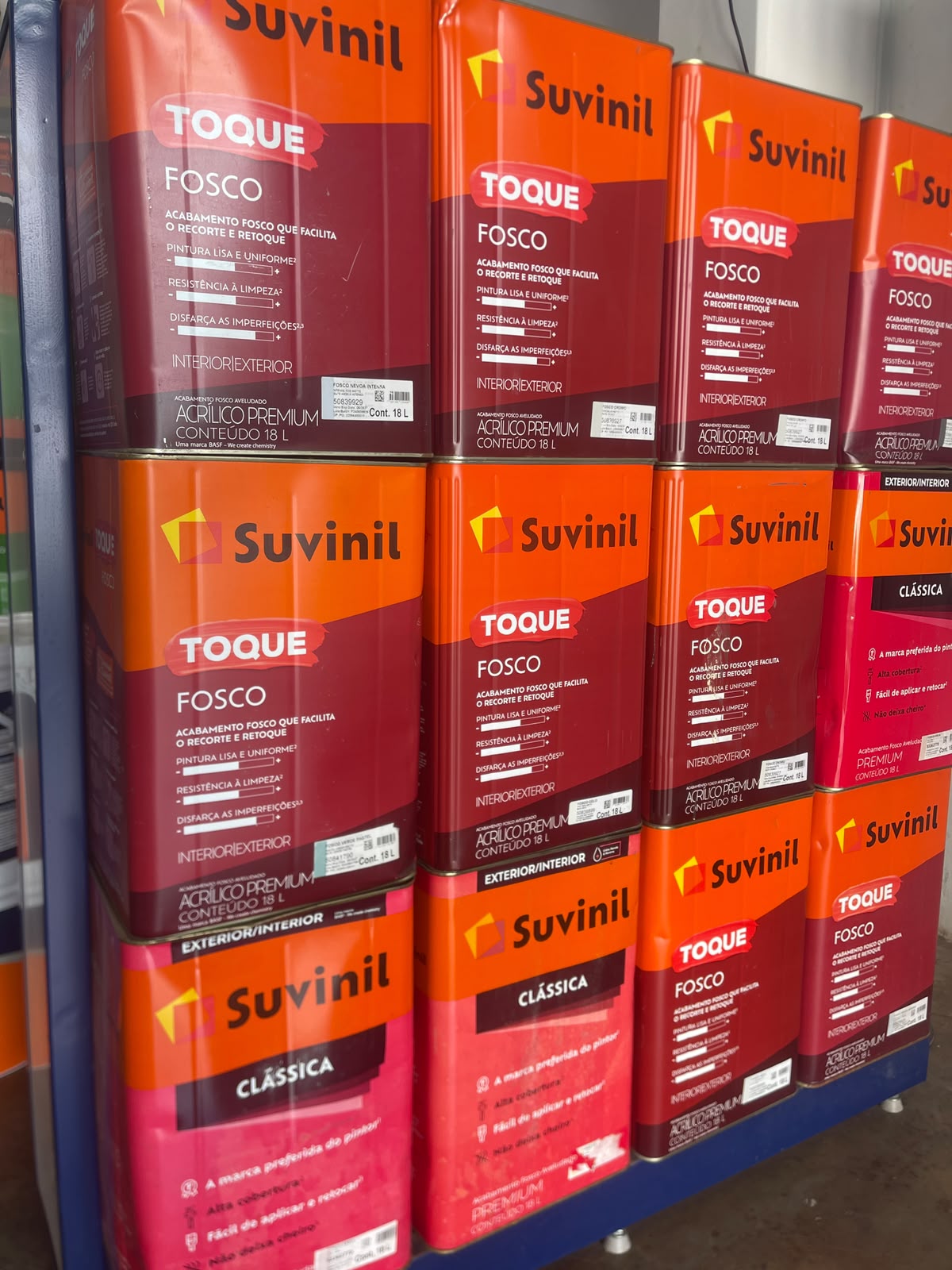 Linha de tintas Suvinil na Mil Cores Tintas